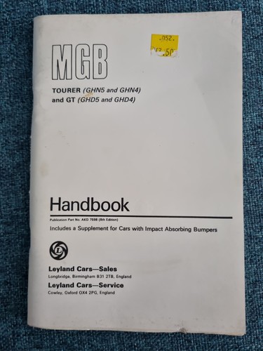 Vintage mgb tourer - mgb, &