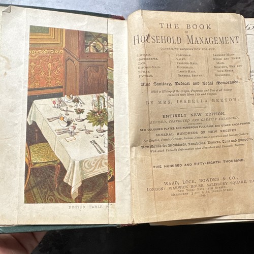 Mrs isabella beeton book - mrs,