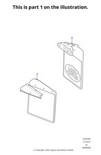 Land Rover Genuine Mudflap Mud