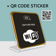 NFC WiFi Stand With QR Code |