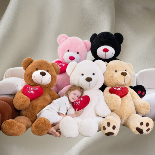 Giant valentines day teddy - giant,