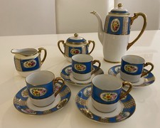 Vintage Noritake Japanese Tea Set With Gold Trim
