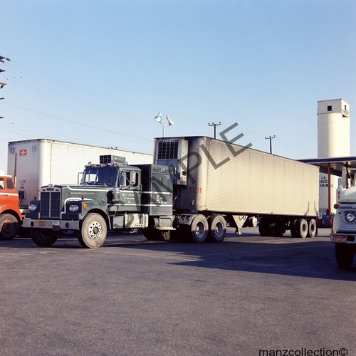 8x10 color semi truck - 8x10,