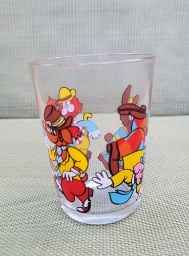 Vintage cartoon circus - circus, glass