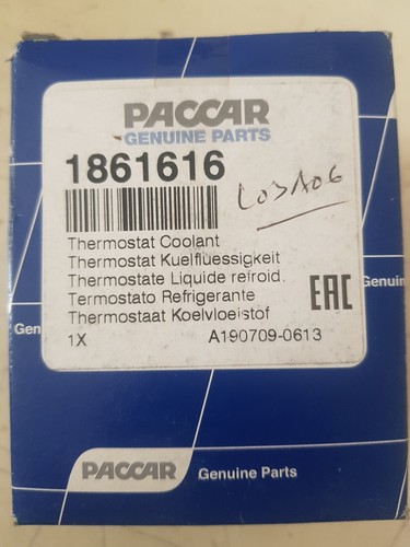 Paccar coolant thermostat for - paccar,