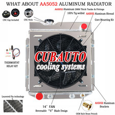 3 Row Radiator & Shroud Fan