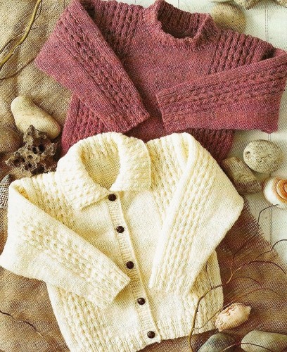 1430 baby boy girl aran - baby, jacket