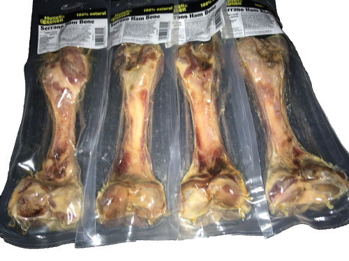 Serrano ham bones natural - ham, x4