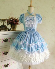 Sissy baby maid mini dress