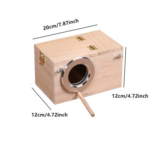 Pet bird house - house, parakeet