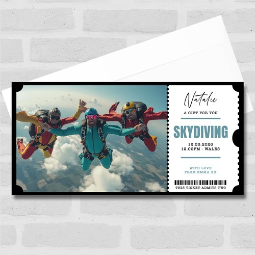 Skydiving personalised - skydiving,