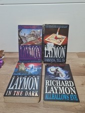 Richard Laymon X4 Classic Horror Book Bundle Paperback Blood Gore Ghost Thriller
