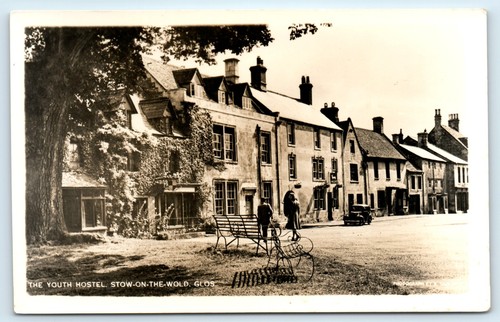 Postcard the youth hostel - postcard,