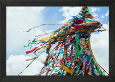 tent of the bless Framed Wall