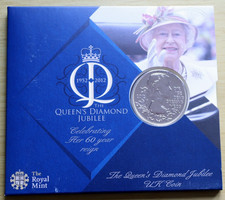QEII Royal Mint UK 2012