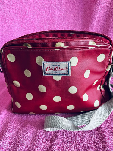 Cath kidston red white polka - red,