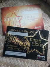 Slimming World Certificates