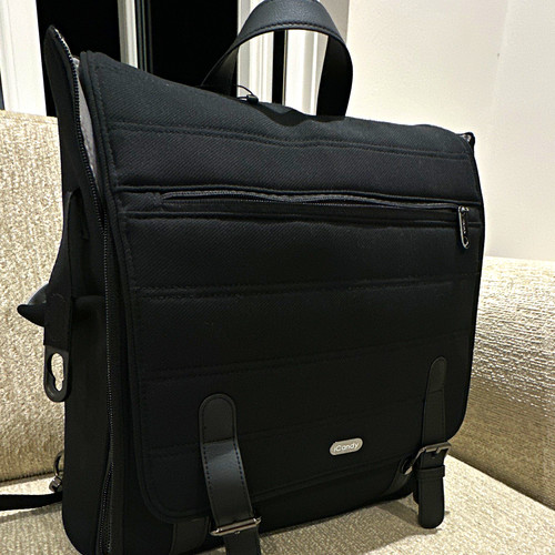 Icandy solid black backpack - solid,