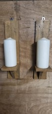 Pair handmade wooden wall - handmade,