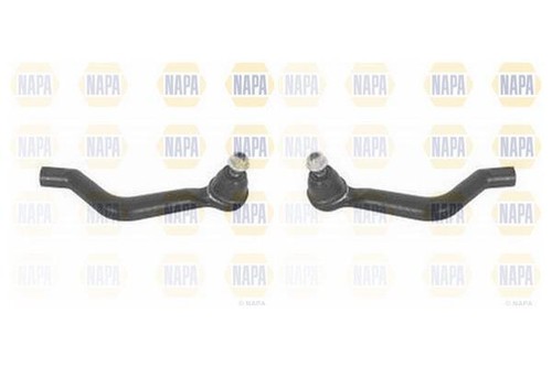 Pair tie track rod end - track,
