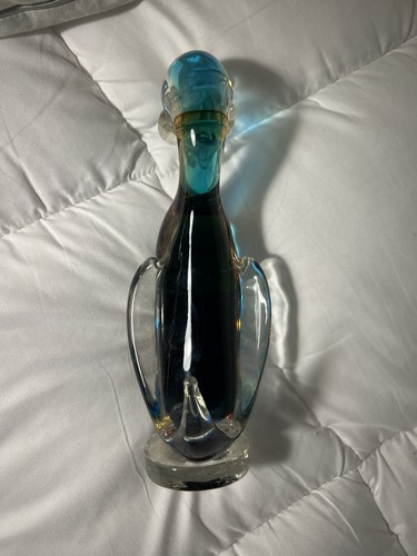 Vintage hand blown art - art, glass