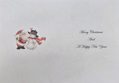 Christmas card inserts 25 - christmas,