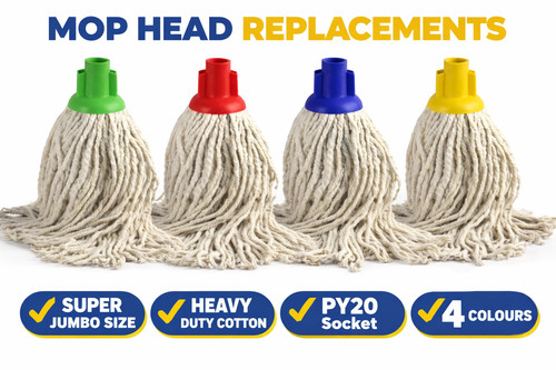 Extra large cotton mop - large,