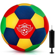 Indoor Soft Football for House Home Training Ball Standard Size 4 Soft & Safe