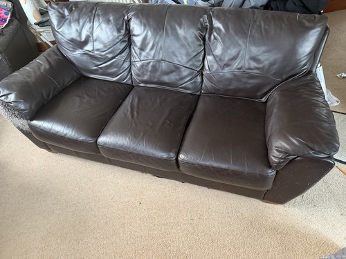 Leather seater sofa and - leather,
