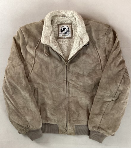 Vintage suede leather - suede,