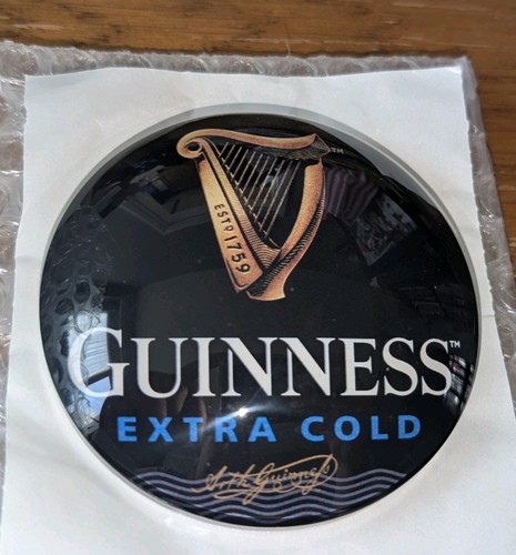Guinness badges extra - extra, cold