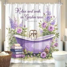 Rose Lavender Bathtub Purple