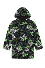 Boys Game Over Black Oversized