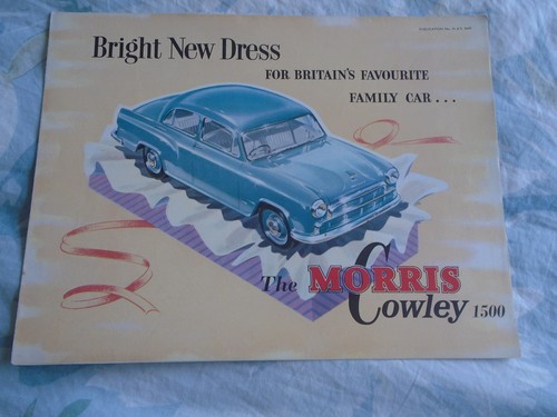 Morris cowley 1500 range - morris,