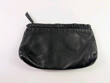Suzy Smith Black Leather Zip