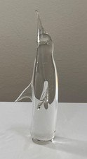 MURANO  LARGE PENGUIN SIGNED