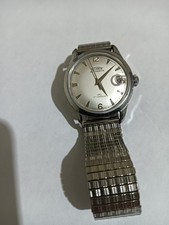 Vintage 1950's Technos Technomatic All SS Watch ETA 1258 Mvmt