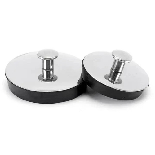 Stainless steel bath sink - sink, plug