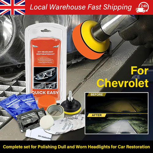 Headlight restoration kit - kit, set