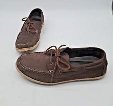 Clarks mens brown leather - brown,