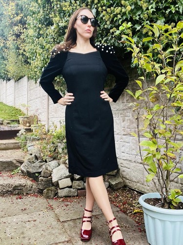 Vintage 1980s cocktail dress - vintage,