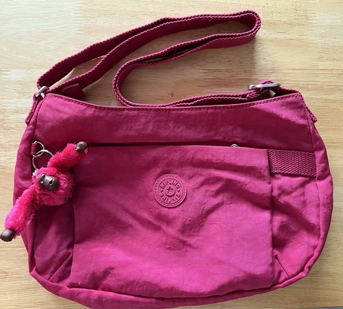 Kipling bag cerise - kipling,