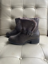Evan’s Brown Fur Lined Ankle