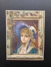 Victorian Girl in purple