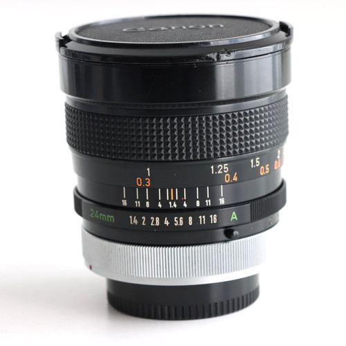 Canon 24mm s - f1.4, rare