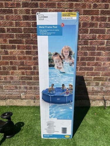 10ft livarno metal frame - 10ft,