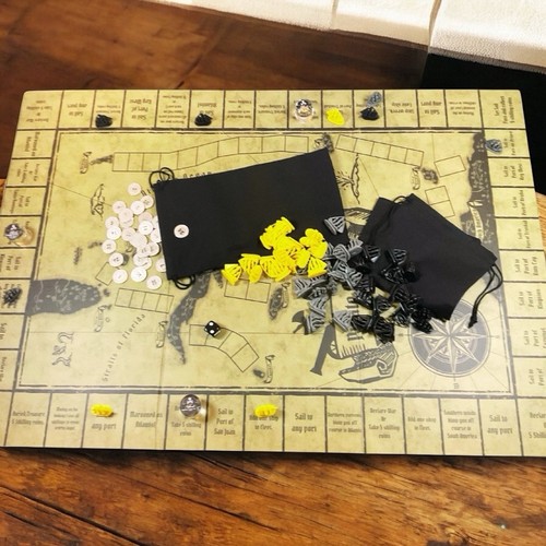Pirate attack board - attack, game
