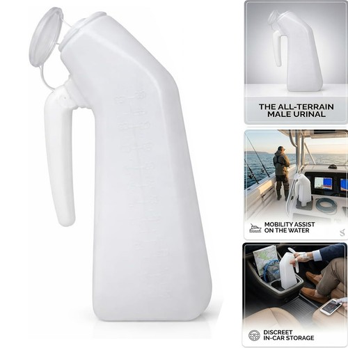 Male urinal bottle leak - urinal,