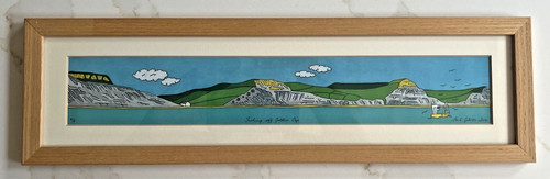 Lyme regis art print - art, by