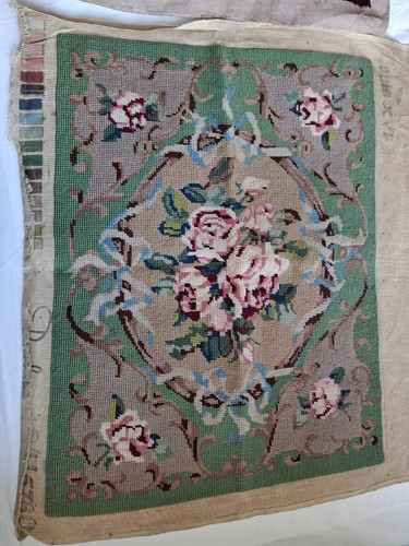 Vintage tapestry cushion - vintage,